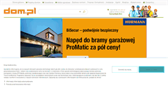 Desktop Screenshot of dom.pl