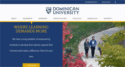 Desktop Screenshot of dom.edu