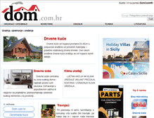 Tablet Screenshot of dom.com.hr